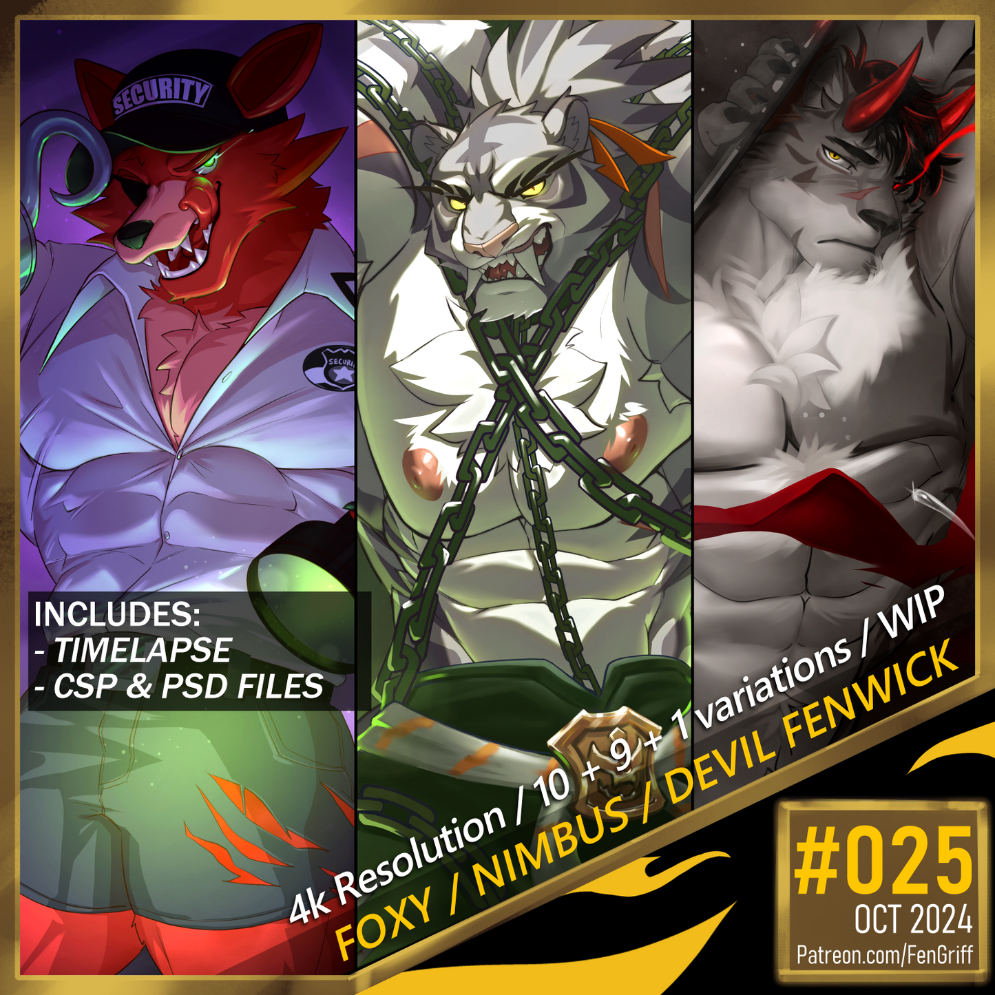 Pack 025: Halloween Foxy | Nimbus | Fenwick