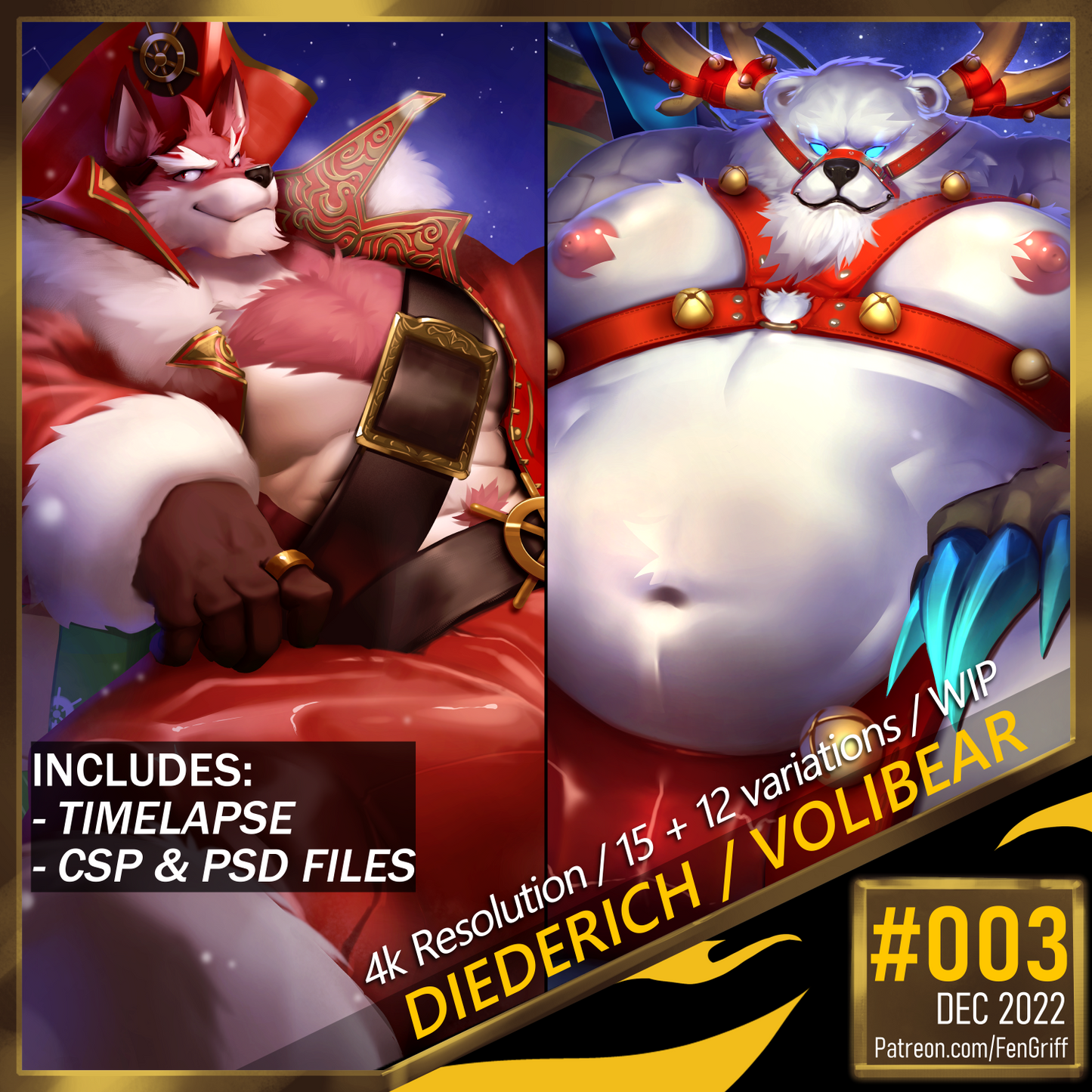 Pack 003: Xmas Diederich | Volibear