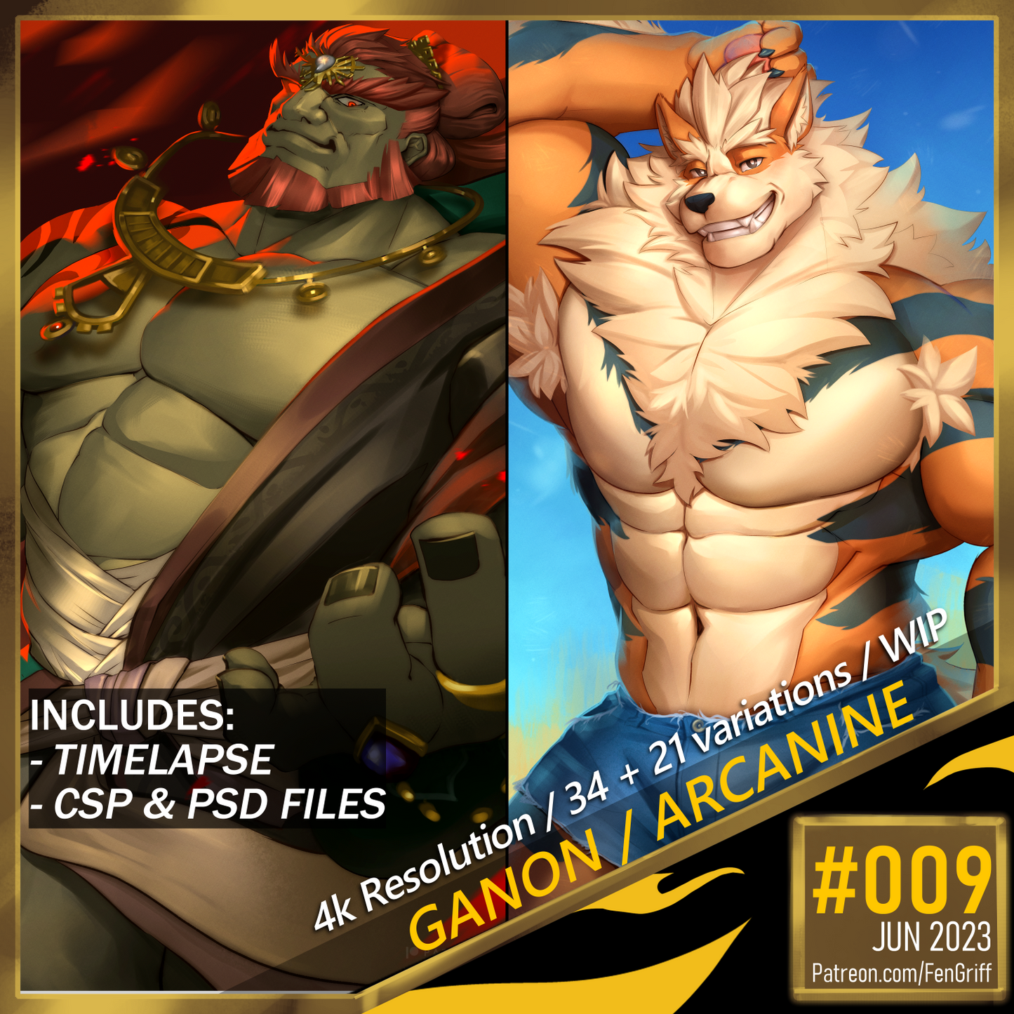 Pack 009: Ganon | Arcanine