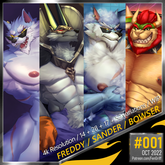 Pack 001: Freddy | Sander | Bwser [Silver]